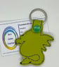 Embroidered Dragon Keyring - Image 2