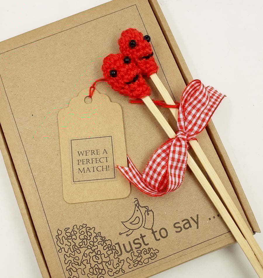Crochet 'Perfect Match' Matchsticks 