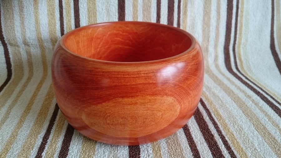 Wooden Bowl  ( 1) Decorative Handmade 