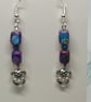 Sea sediment jasper turtle earrings - Image 2