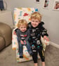 Kids Fryetts Woodland Animals Fabric Chair Armchair Orange Deer Fox Girl Boy - Image 5