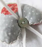 SET OF 3 FLORAL LAVENDER BAGS - HEART SHAPED - Image 4