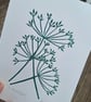 Cow parsley print. 'In the hedgerows' - Image 4