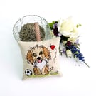 Raggy Dog Linen Lavender Bag 