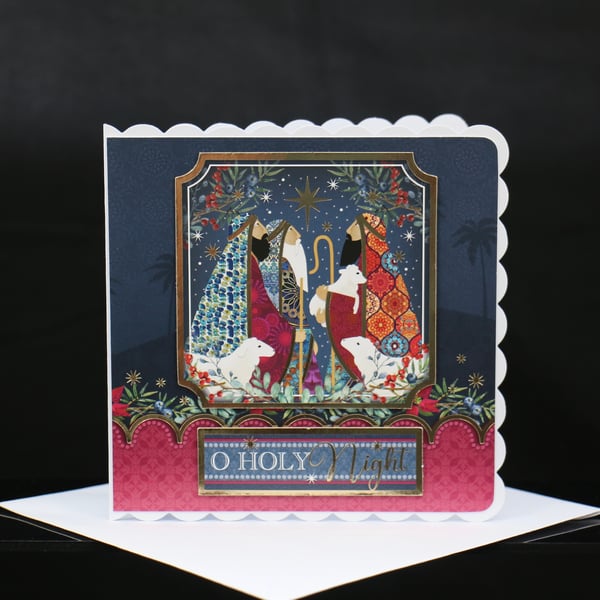 O Holy Night Christmas Card