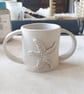 Starfish Children's Stoneware Mug - Hand Built Pottery - Image 8
