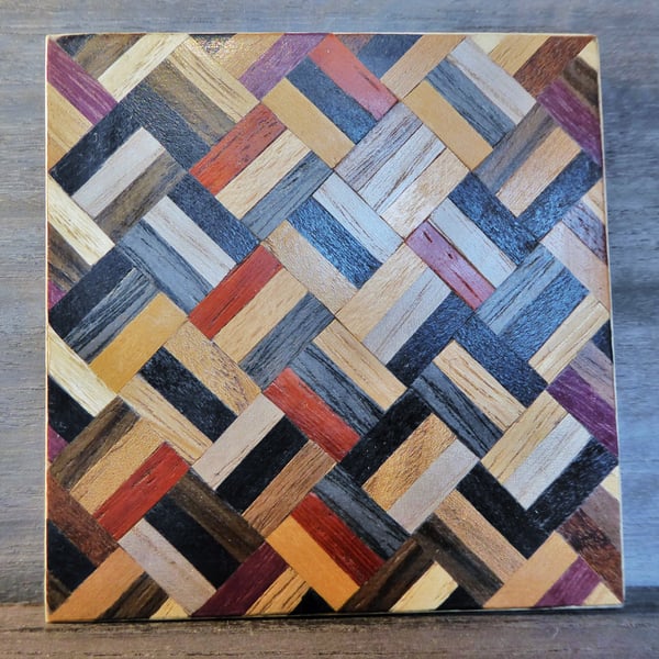 Wood Veneer Coaster