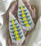 Handmade Beaded Tassel Earrings