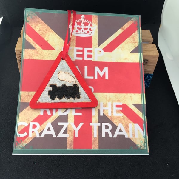 Train spotters letter Box Gift 