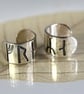 Rune Silver Ear Cuff Choose 5 Younger Futhark Runes for your Custom Earring - Image 5