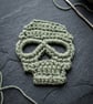 Crochet Skull Coaster  Handmade Gothic Home Décor  Rebel Series - Image 7