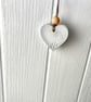 Grey Hanging Heart Aroma Stones Set of 4 – Essential Oil Diffusers - Image 7