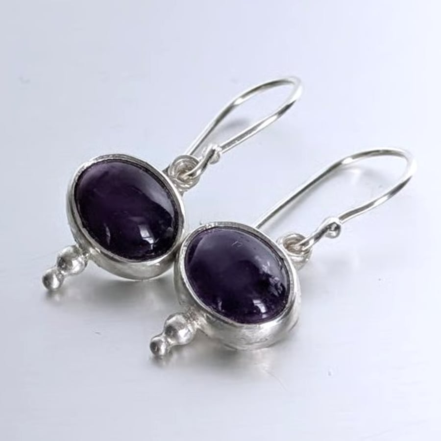 Amethyst earrings