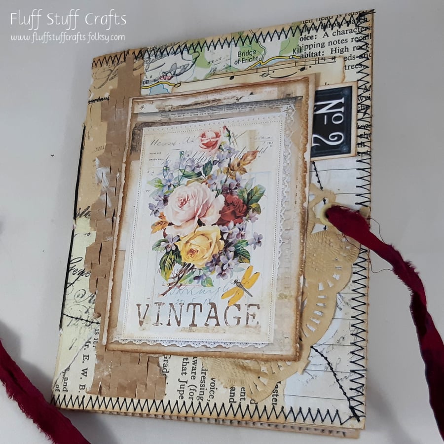 Pin by Shawnee's junk journals on Junk journals  Vintage junk journal, Diy  journal, Handmade journals