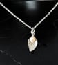 Sterling Silver Cala Lily Pearl Necklace - Image 8