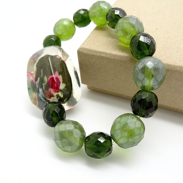 Czech Glass Bracelet 