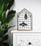Hanging bat decoration for plant, set of 2 spooky halloween bat ornaments - Image 2