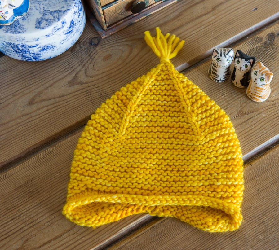 Gold cheap baby hat