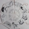 Paper Edward Lear Bunting