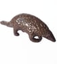 Pangolin Ceramic Ornament - Handmade - Image 3