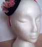 Pink floral fascinator  - Image 1