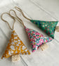 Liberty of London Fabric Christmas Trees Hanging Decorations Set of 3 - Image 2