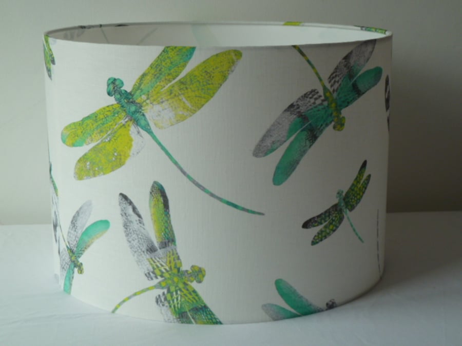 Dragonfly Dance Osborne & Little fabric lampshade