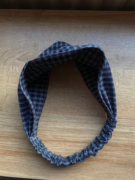 wide cotton headband