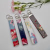 Key rings pack of 4 wrist strap Cath Kidston oilcloth floral 