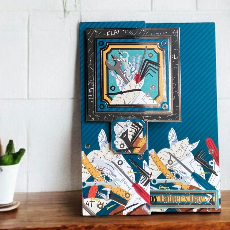 Father’s Day Card for a DIYer. Happy Father’s Day Dad.