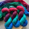CLEARANCE: Hand Dyed Yarn, 4ply Merino Nylon 