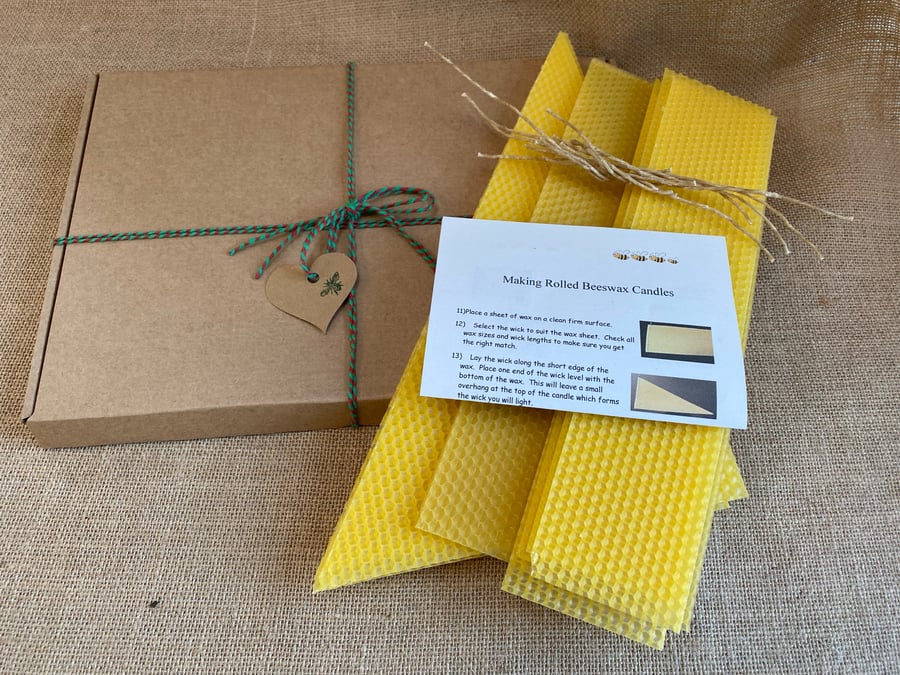 Rolled Beeswax Candle Kit