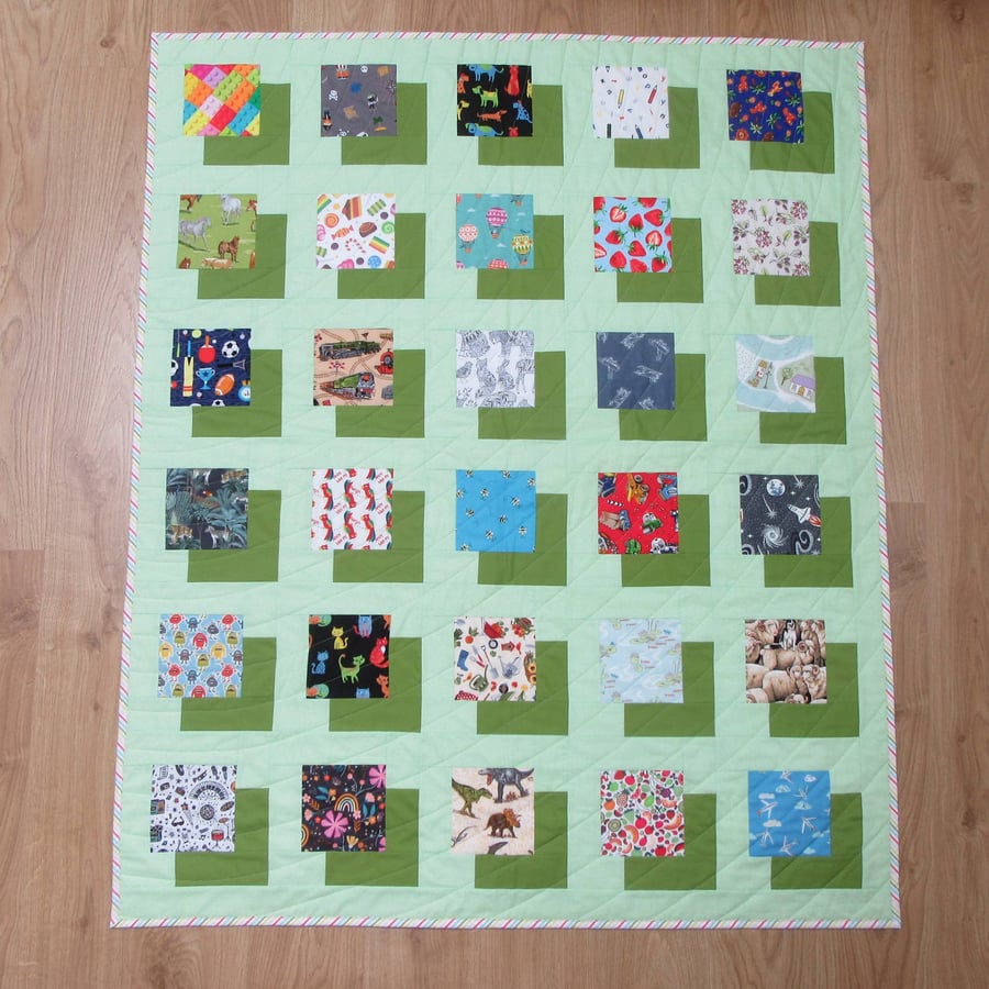 I-Spy Quilt Gift for a Child