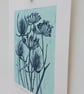 Winter Seedheads - linoprint - Image 4