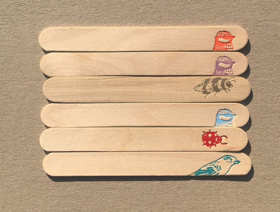 Wooden Seed Labels
