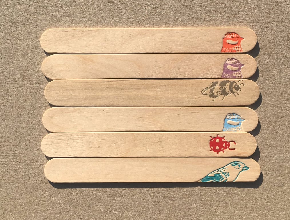 Wooden Seed Labels