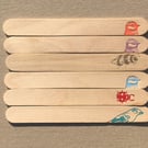 Wooden Seed Labels