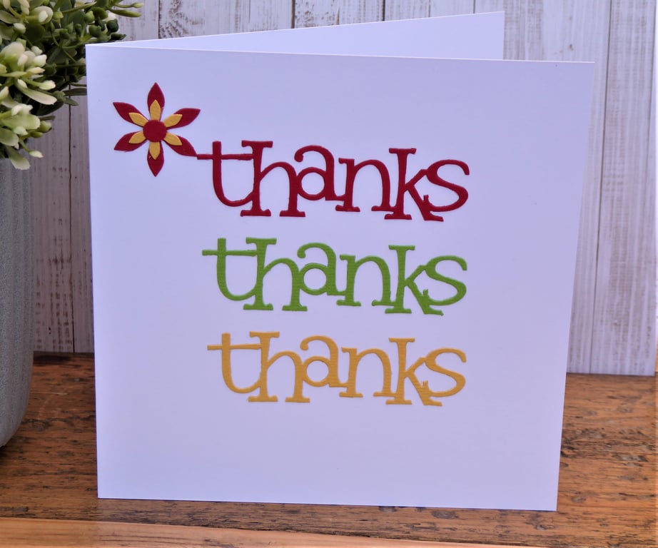 C3866   Thank you Card