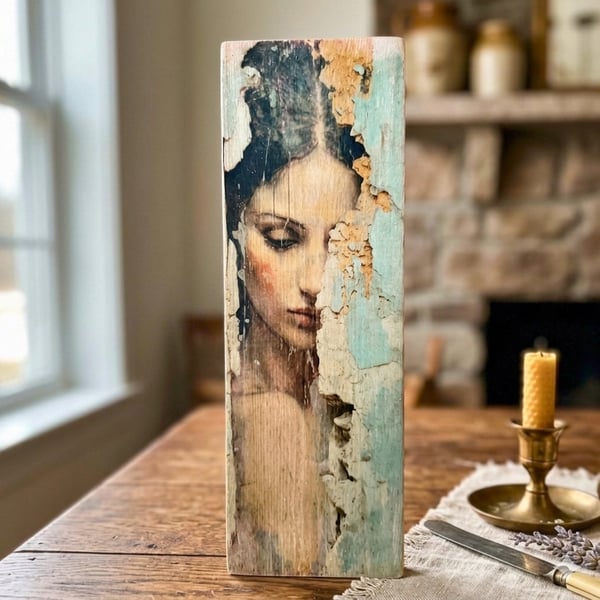 Renaissance Art, Romanticism Art, Dark Academia Decor, Photo Transfer Art
