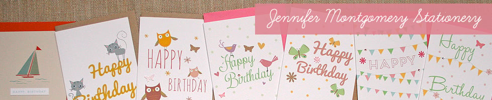 Jennifer Montgomery Stationery