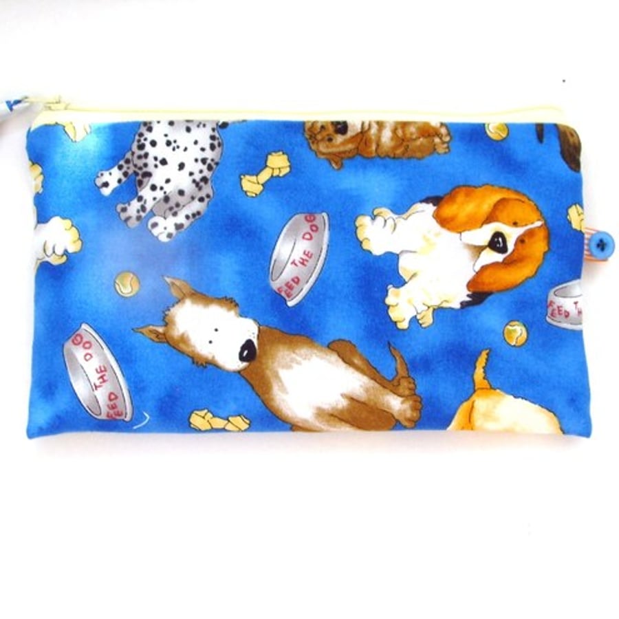 Feed The Dog Make up bag / Pencil Case