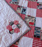 "Comic Book" patchwork quilt - Image 4