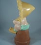 Ceramic Yellow Sunflower Baby Figurine Garden Plant Pot Ornament Decoration. - Image 2