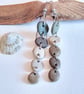 Long pebble earrings - Image 1