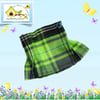Reserved for Sue - Green and Grey Tartan Kilt