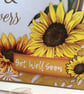 Bright sunflower get well card - Image 5