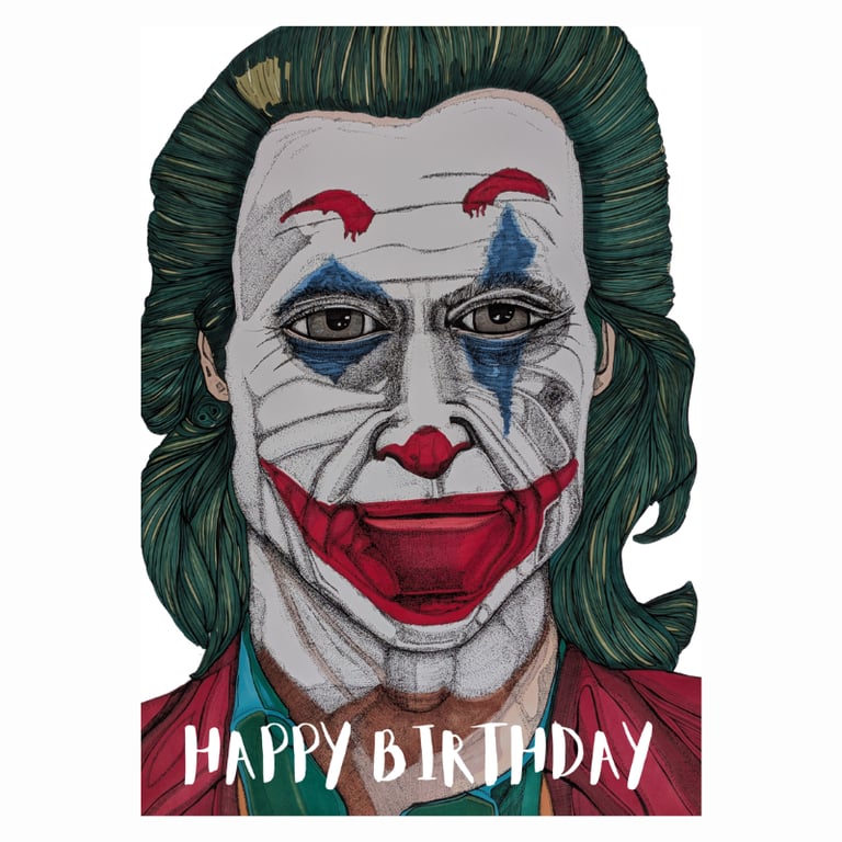 Only Joking - Birthday Card