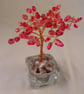 Fuchsia Quartz Gemstone Tree - Image 2