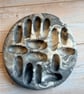 Handcrafted Jesmonite Ring Holder — Marbled Elegance in Every Detail - Image 1