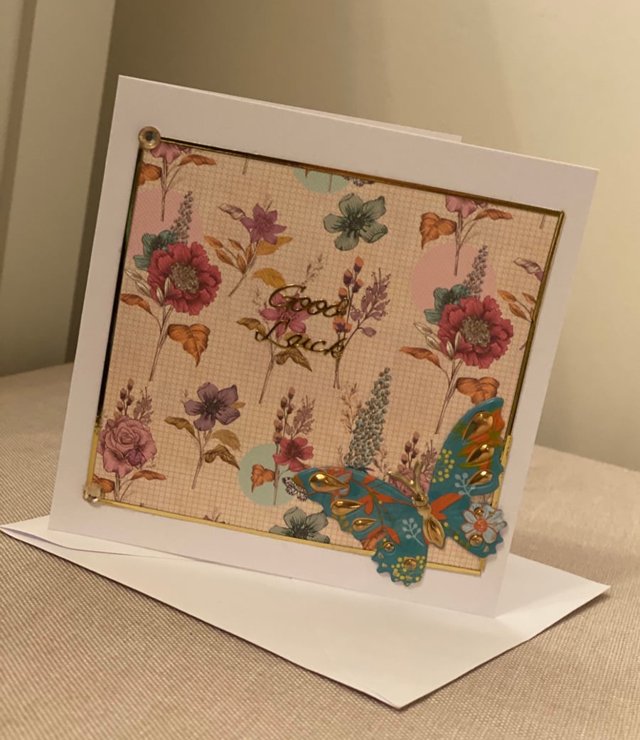 Handmade Good Luck Card